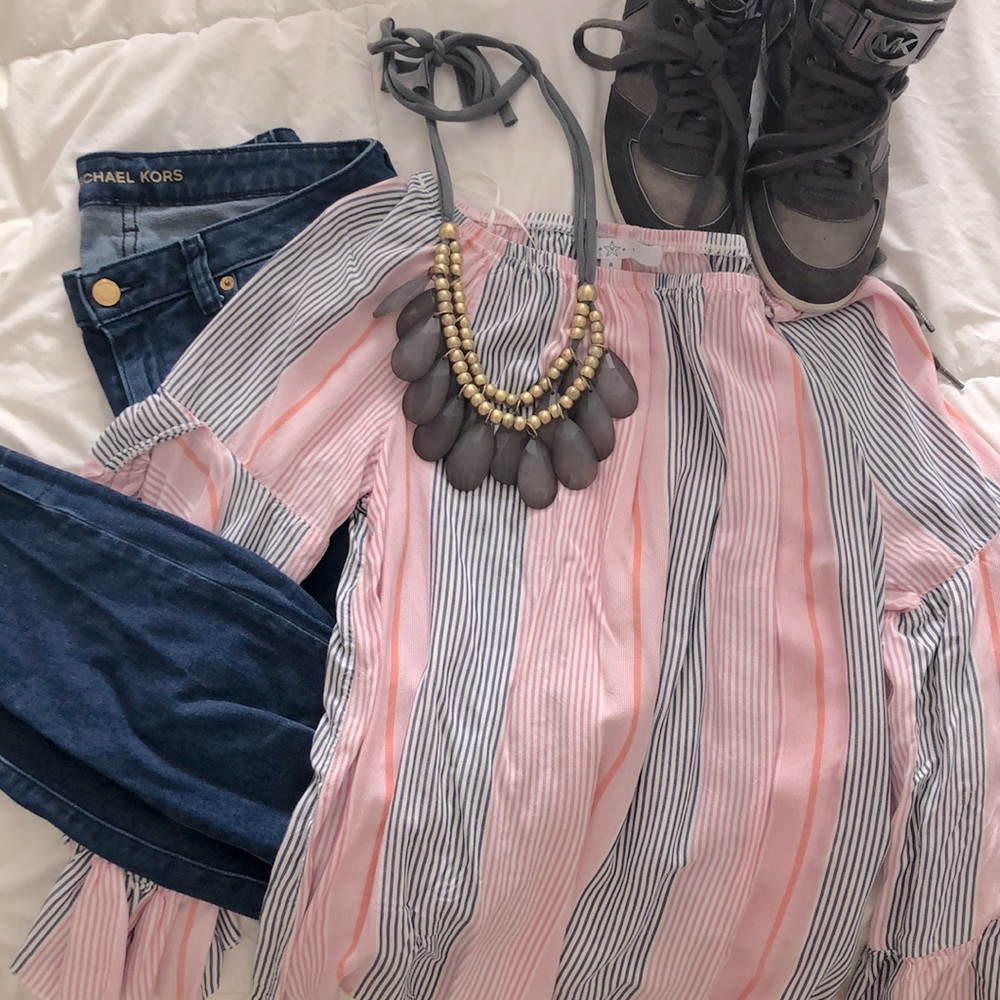 MK -Jeans & Wedge Booties Bundle